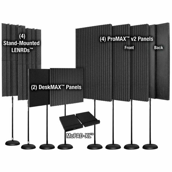 Auralex Acoustics EditMAX Kit, 19PK EditMAX Kit